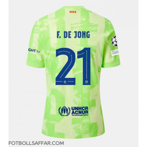 Barcelona Frenkie de Jong #21 Tredjeställ 2024-25 Kortärmad